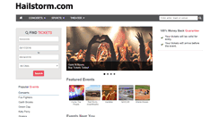 Desktop Screenshot of hailstorm.com